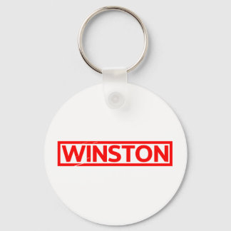 Winston Briefmarke Schlüsselanhänger