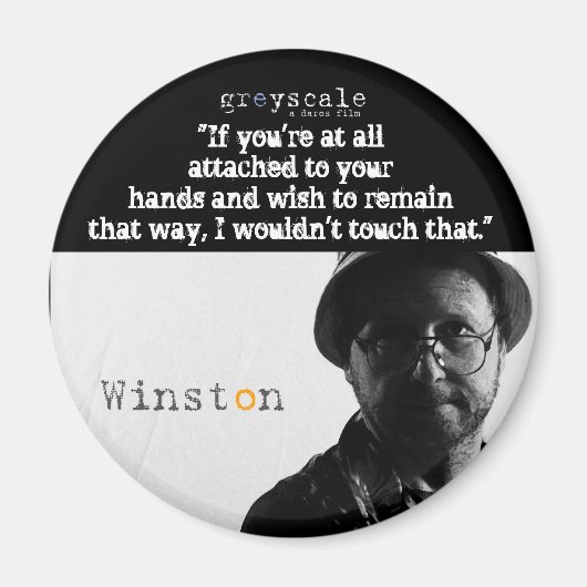 Winston Button Magnet (Vorne)
