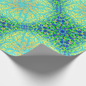 Winston Chartreuse Lapis Geschenkpapier (Ecke)