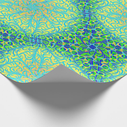 Winston Chartreuse Lapis Geschenkpapier (Ecke)