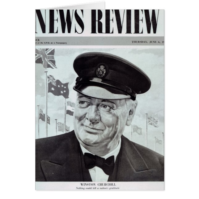 Winston Churchill (Vorne)