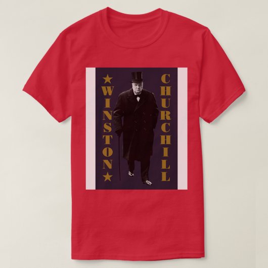 Winston Churchill 1 T-Shirt (Design vorne)