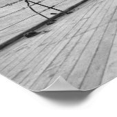 Winston Churchill auf See Poster (Ecke)