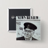 Winston Churchill Button (Vorne & Hinten)