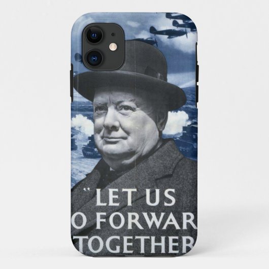 Winston Churchill Case-Mate iPhone Hülle (Rückseite)