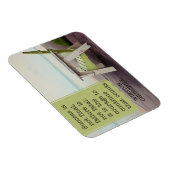 Winston Churchill "Courage" Inspiration Zitat Magnet (Rechte Seite)