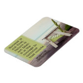 Winston Churchill "Courage" Inspiration Zitat Magnet (Linke Seite)