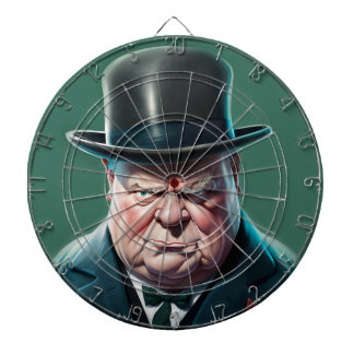 Winston Churchill Dartboard Dartscheibe