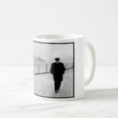 Winston Churchill in Meer Kaffeetasse (VorderseiteRechts)