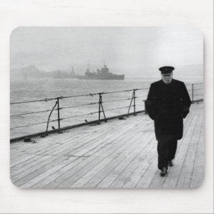 Winston Churchill in Meer Mousepad