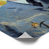 Winston Churchill in Uniform Malerei Poster (Ecke)