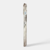 Winston Churchill Inspirational Zitat "Courage" iPhone 15 Hülle (Linke Seite)