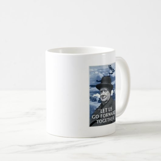Winston Churchill Kaffeetasse (VorderseiteRechts)