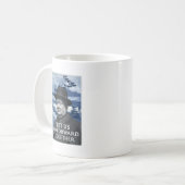 Winston Churchill Kaffeetasse (Vorderseite Links)