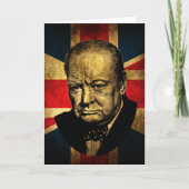 Winston Churchill Karte (Vorderseite)