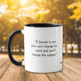 Winston Churchill Konservative Liberals Fanatics Tasse