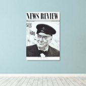 Winston Churchill Leinwanddruck (Insitu (Holzboden))
