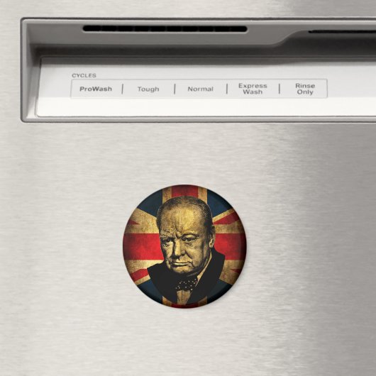 Winston Churchill Magnet (In Situ (Geschirrspüler))