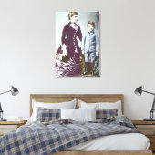Winston Churchill mit seiner Mutter 2 Leinwanddruck (Insitu (Schlafzimmer))