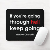Winston Churchill Mousepad (Mit Mouse)