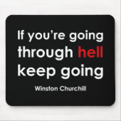 Winston Churchill Mousepad (Vorne)