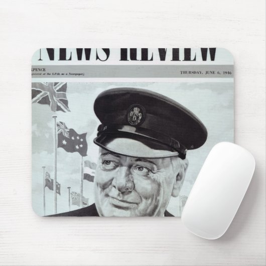 Winston Churchill Mousepad (Mit Mouse)
