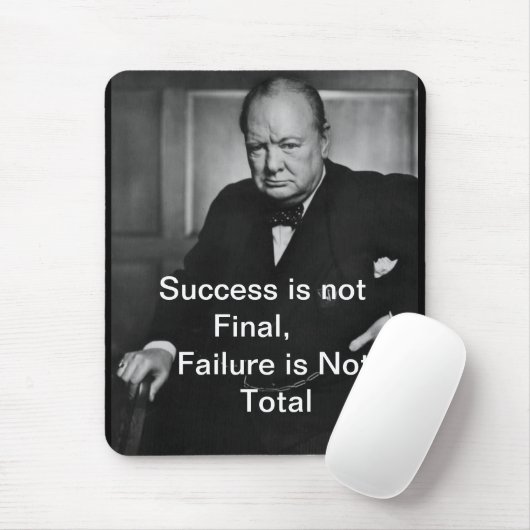 Winston Churchill - Mousepad - Erfolg (Mit Mouse)
