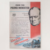 Winston Churchill, Neuauflage des britischen Puzzle (Vertikal)