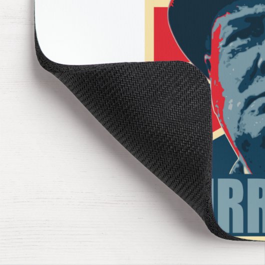 Winston Churchill Never ergeben Mousepad (Ecke)