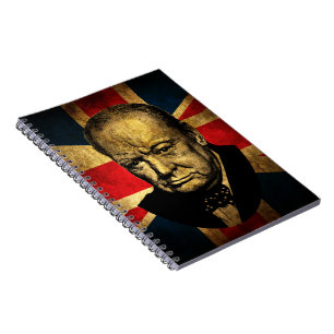 Winston Churchill Notizblock