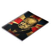 Winston Churchill Notizblock (Linke Seite)