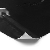 Winston Churchill Portrait - The Roaring Lion Poster (Ecke)