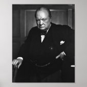 Winston Churchill Poster (Vorne)