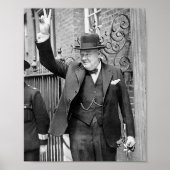 Winston Churchill Poster (Vorne)