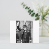 Winston Churchill Postkarte (Stehend Vorderseite)