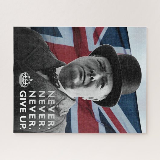Winston Churchill Puzzle (Horizontal)