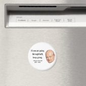 Winston Churchill Quote 4b Magnet (In Situ (Geschirrspüler))