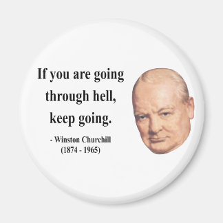 Winston Churchill Quote 4b Magnet