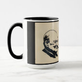 Winston Churchill-Quote Tasse (Links)