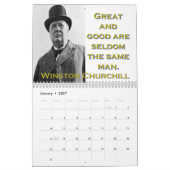 Winston Churchill Quotes Kalender (Jan 2027)