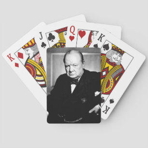 Winston Churchill Spielkarten