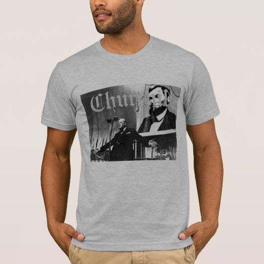 Winston Churchill T-Shirt (Vorderseite)