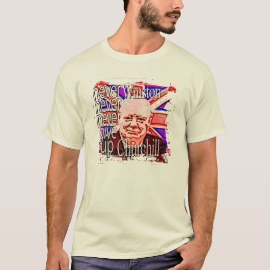 Winston Churchill T-Shirt (Vorderseite)