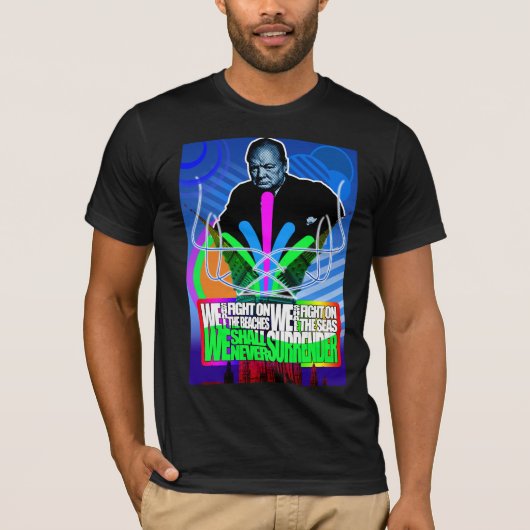 Winston Churchill T-Shirt (Vorderseite)