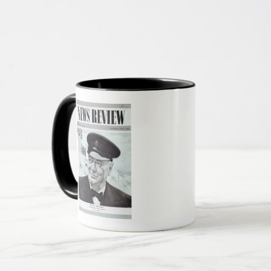 Winston Churchill Tasse (Vorderseite Links)