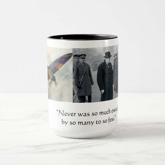 WINSTON CHURCHILL TASSE (Zentrum)