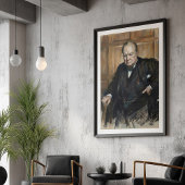 Winston Churchill - The Resolute Statesman Poster