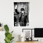 Winston Churchill, V für den Sieg Poster (Heimbüro)