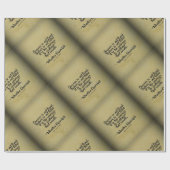 Winston Churchill Zitat; Erfolg Geschenkpapier (Flach)