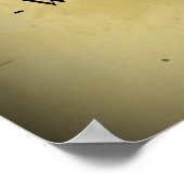 Winston Churchill Zitat; Erfolg Poster (Ecke)